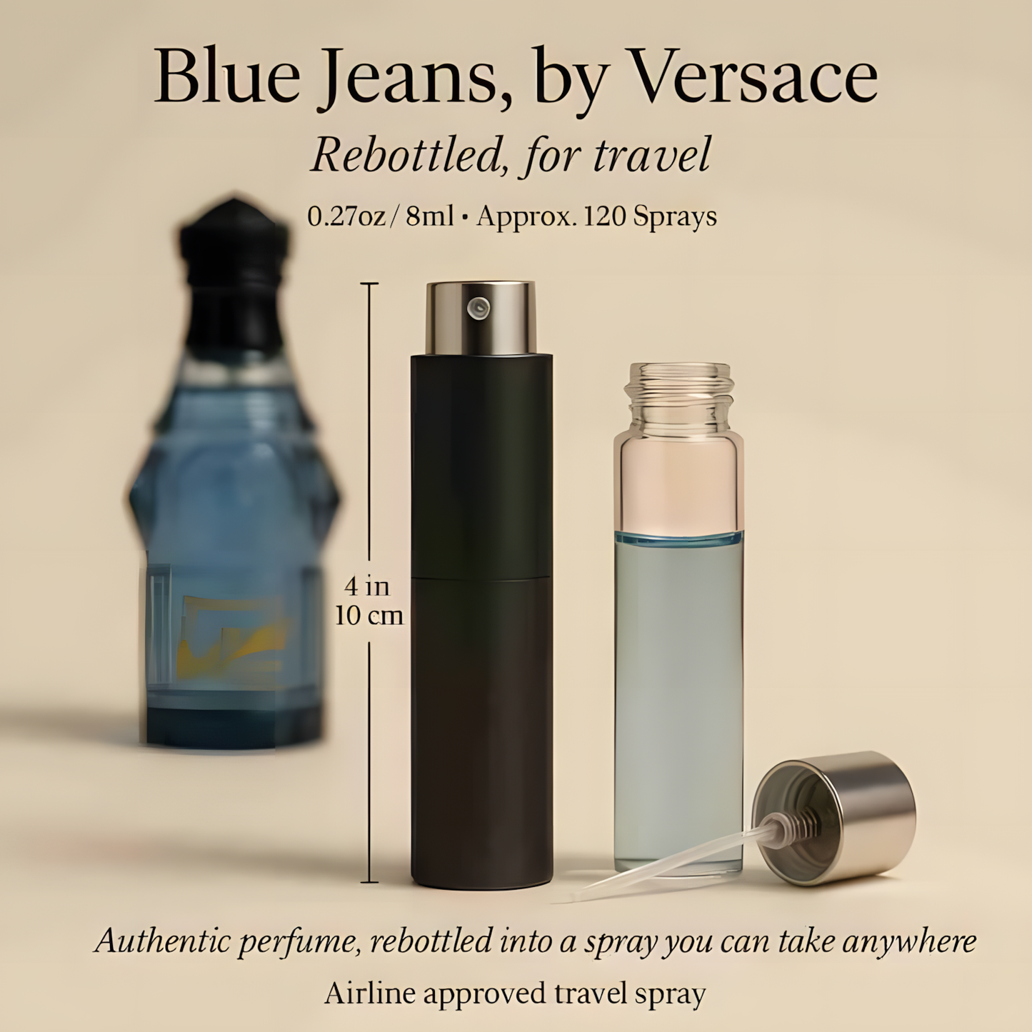 Blue Jeans by Versace - 8ml Travel Spray