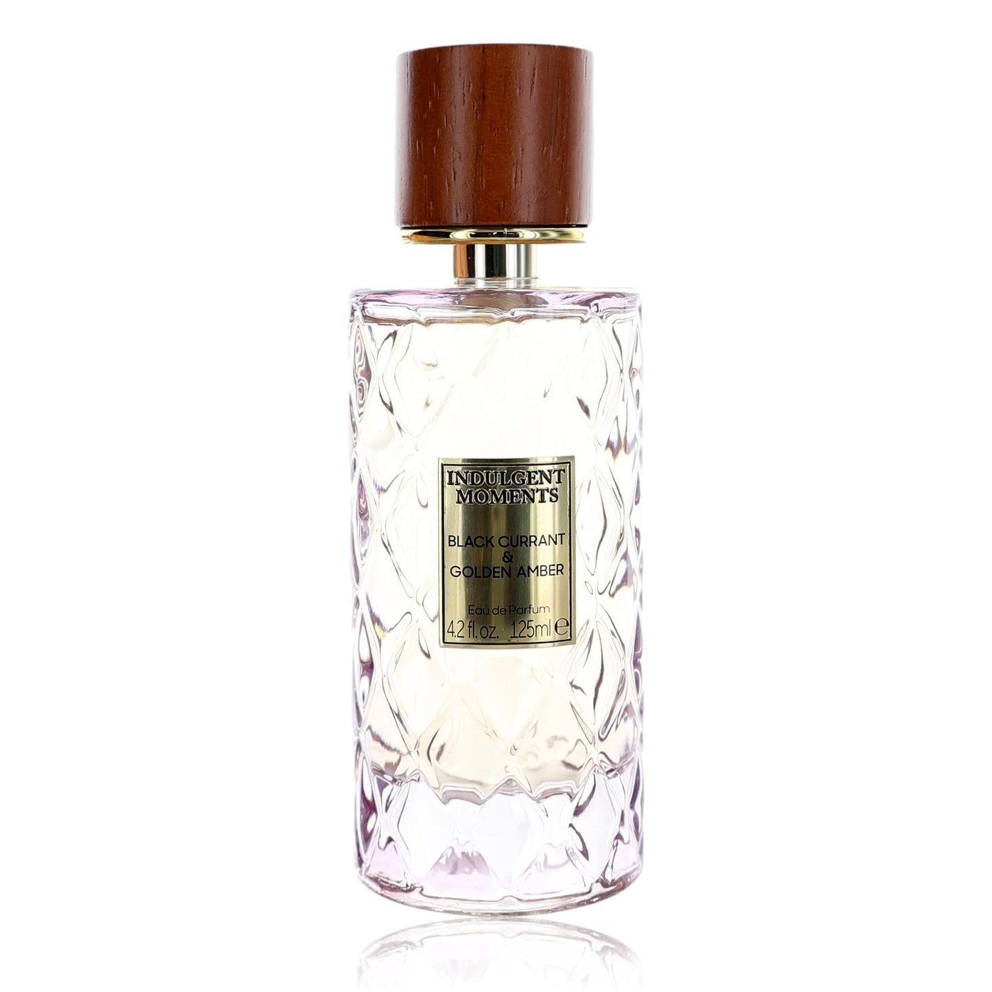Grosella Negra y Ámbar Dorado de Indulgent Moments, EDP Spray 125ml para mujer SIN CAJA