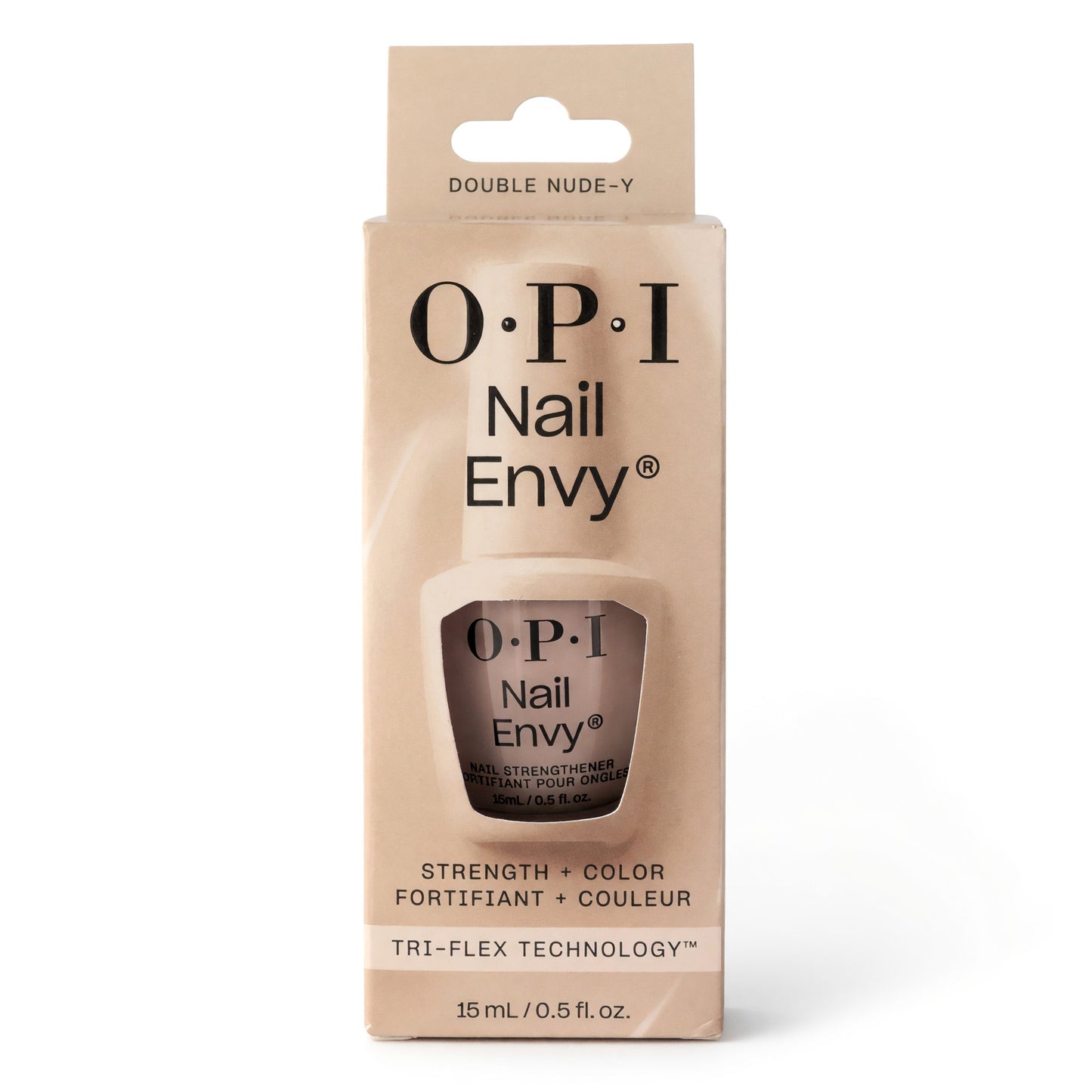 OPI Nail Envy by OPI, 0.5 oz Nail Strengthener- Double Nude-Y