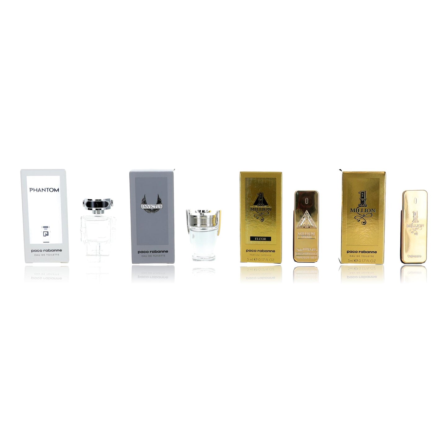 Paco Rabanne de Paco Rabanne, Estuche de Regalo de 4 Piezas para Hombres