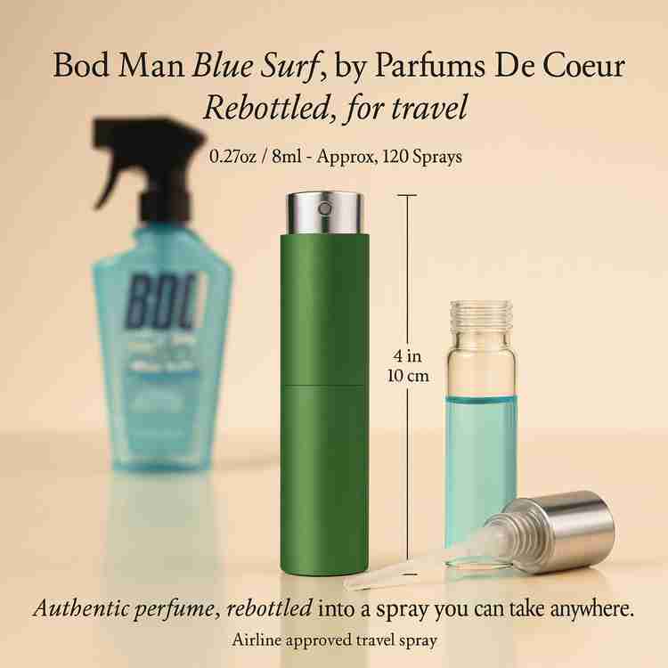 Bod Man Blue Surf - Travel Spray
