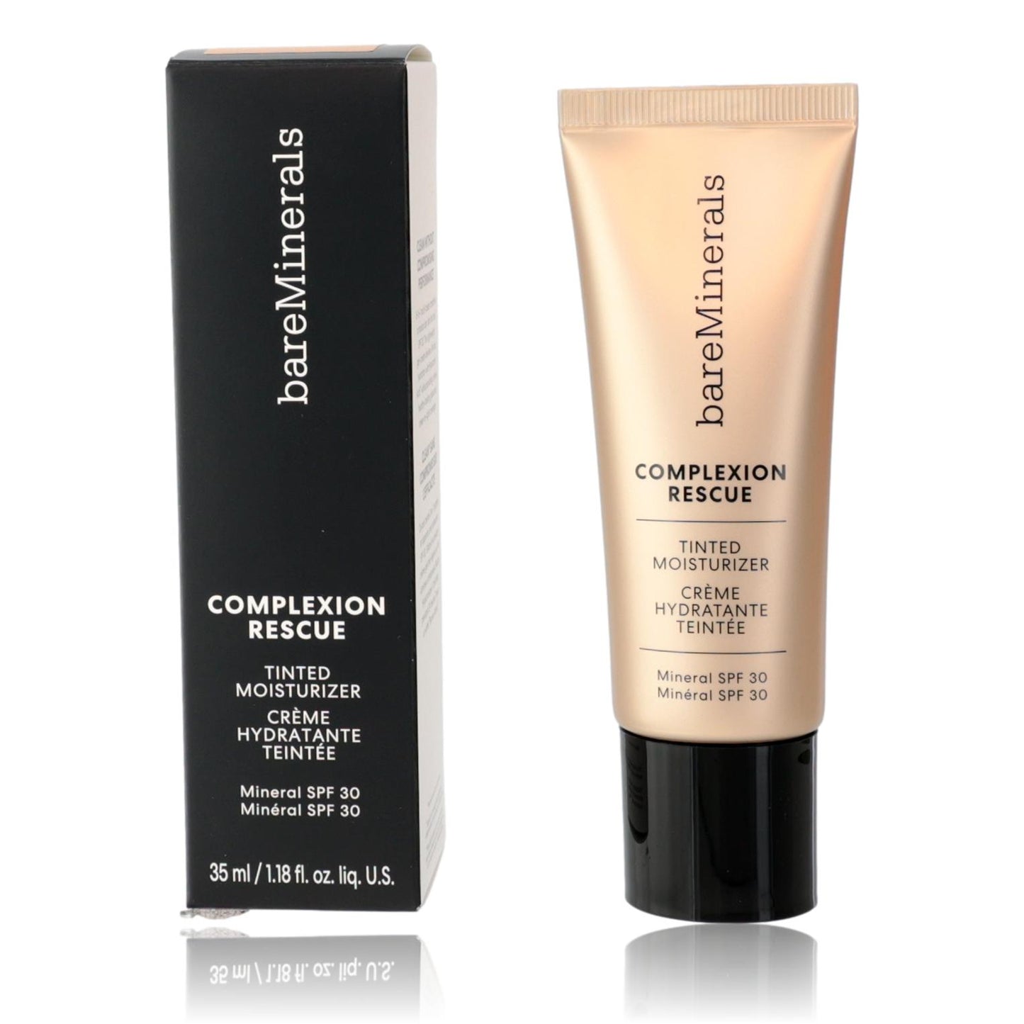 Bare Minerals Complexion Rescue, Hidratante con color SPF 30 de 1.18 oz - Tono Wheat 4.5