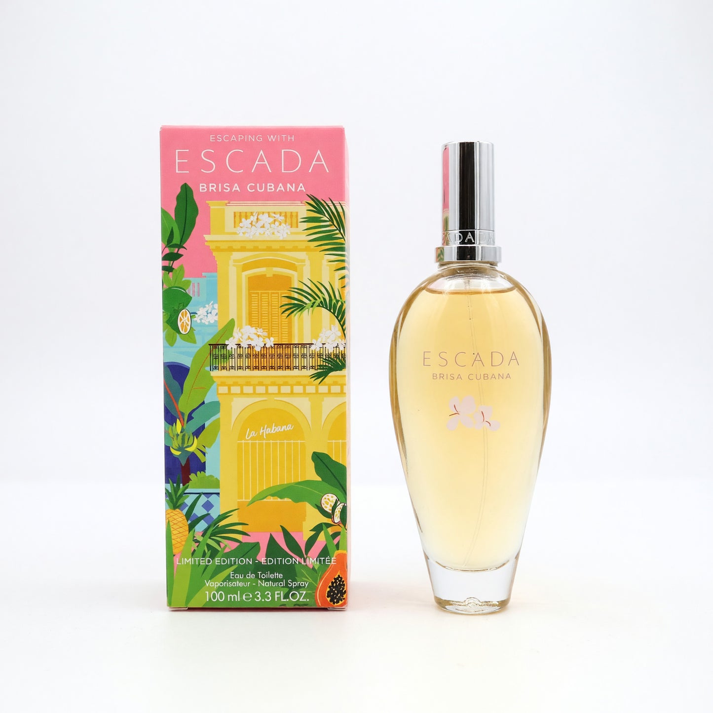 Escada Brisa Cubana de Escada, vaporizador EDT de 3.3 oz para mujer