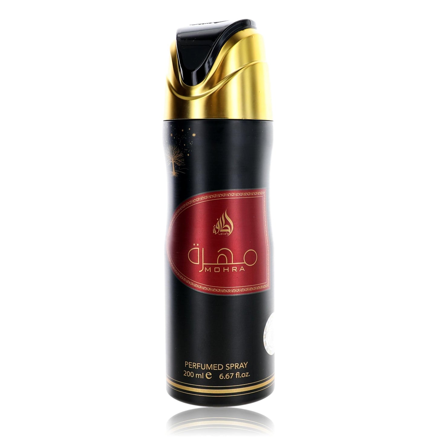 Mohra de Lattafa, desodorante perfumado en espray de 6.7 oz para unisex