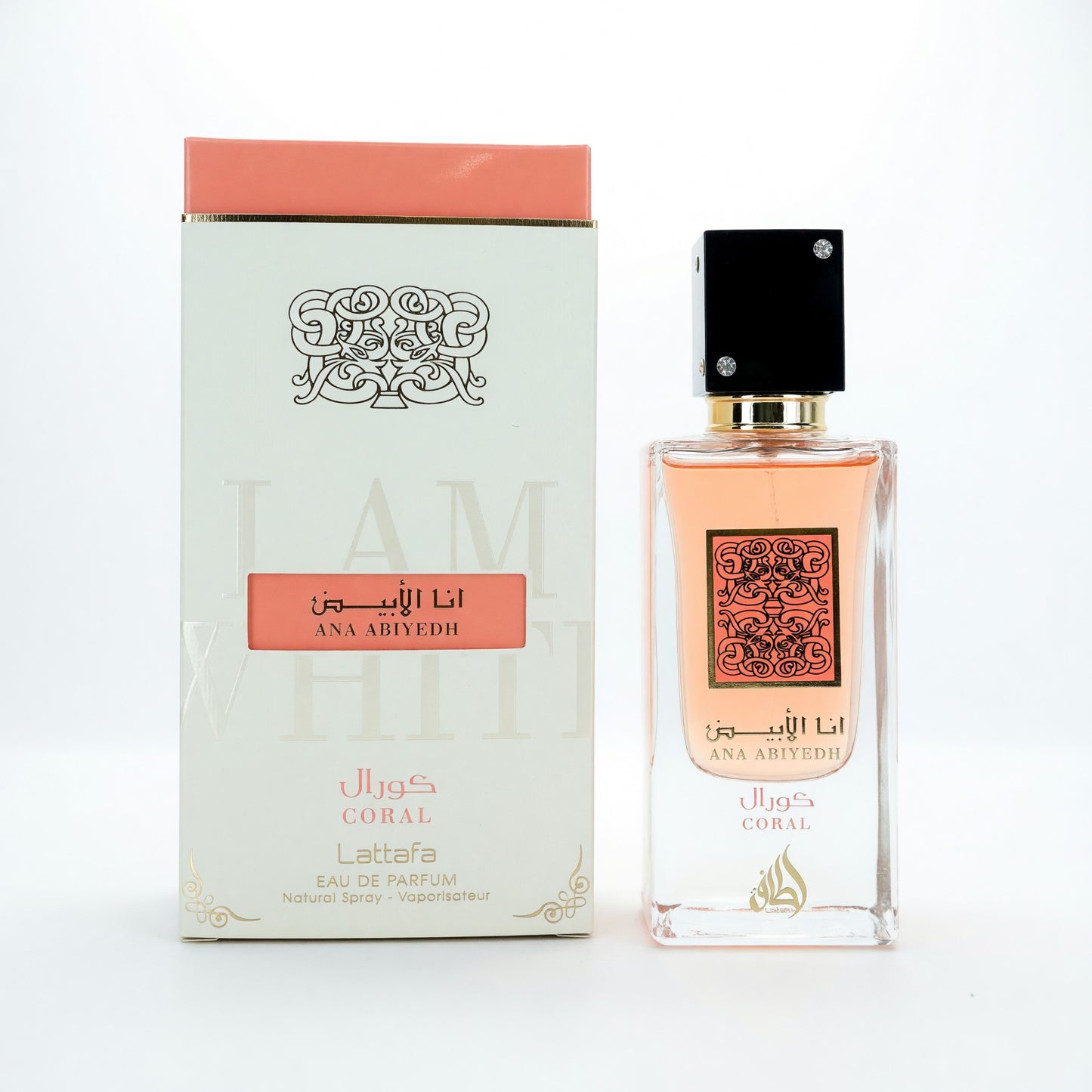 Ana Abiyedh Coral de Lattafa, EDP en spray de 59 ml unisex