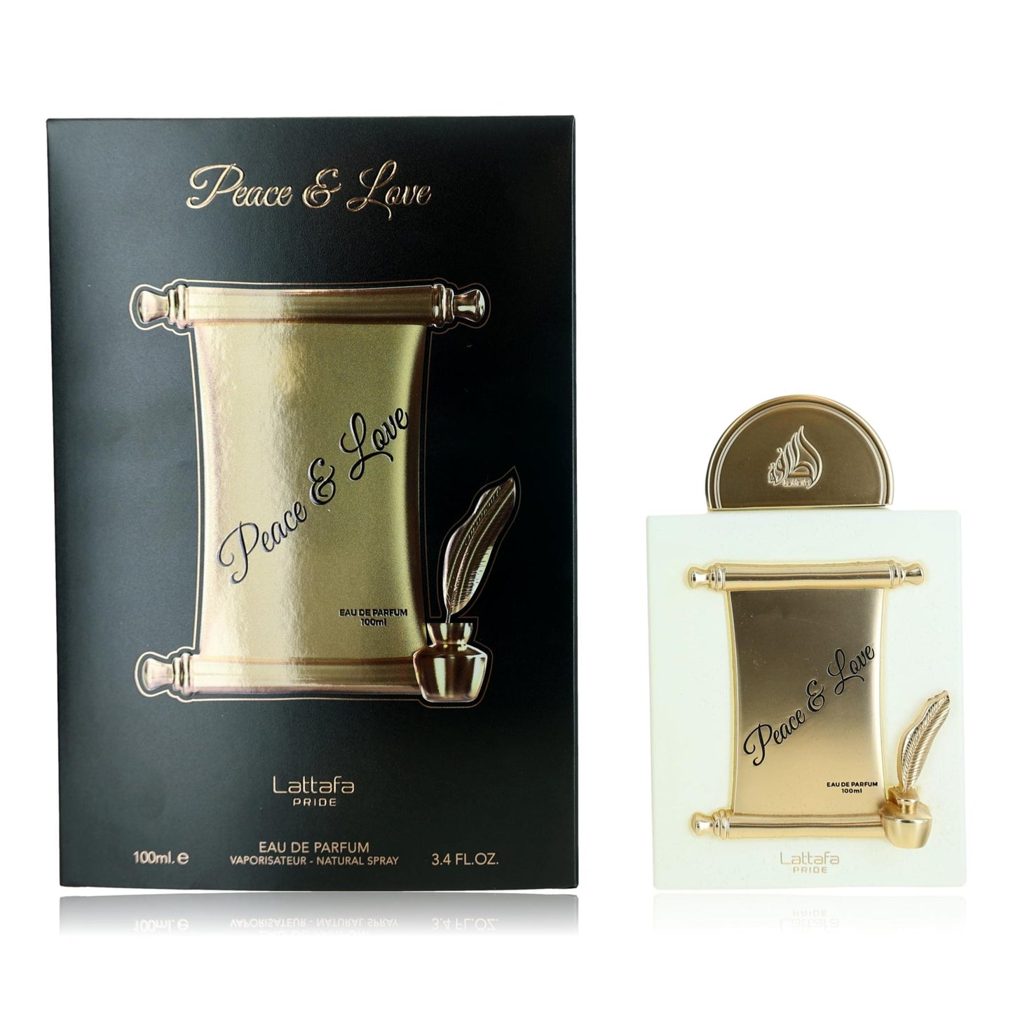 Pride Peace & Love de Lattafa, EDP Spray de 3.4 oz para Unisex