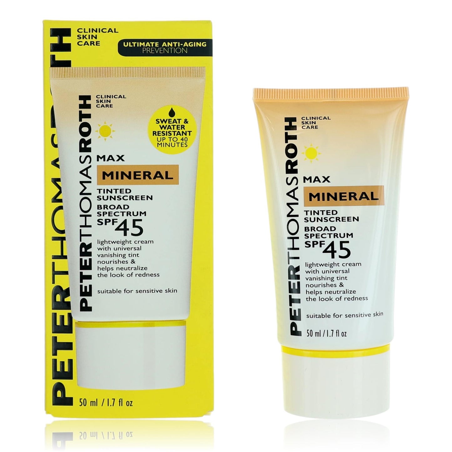 Peter Thomas Roth Max Mineral, 1.7 oz Protector solar con color SPF 45