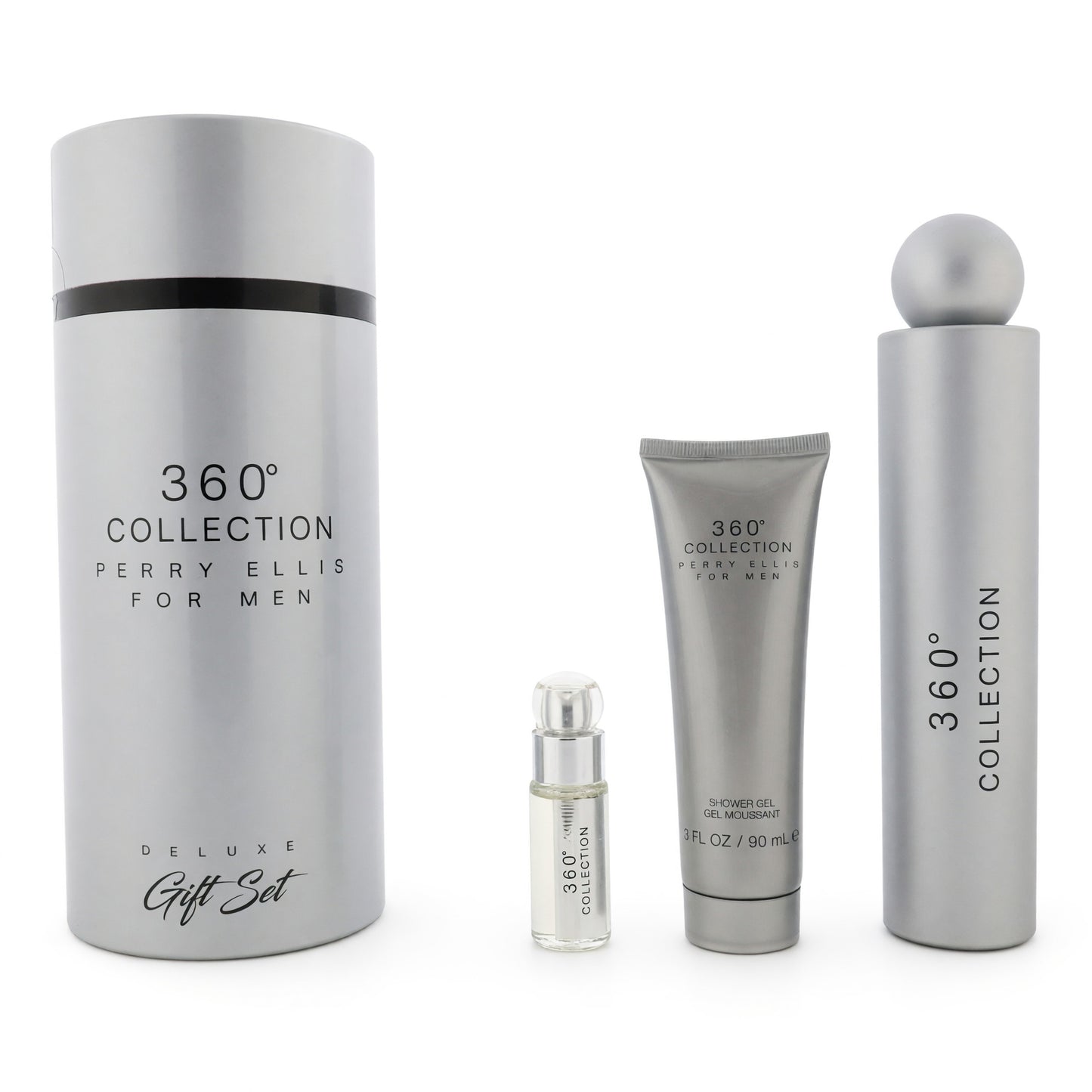 360 Collection de Perry Ellis, Estuche de Regalo de 3 Piezas para Hombre
