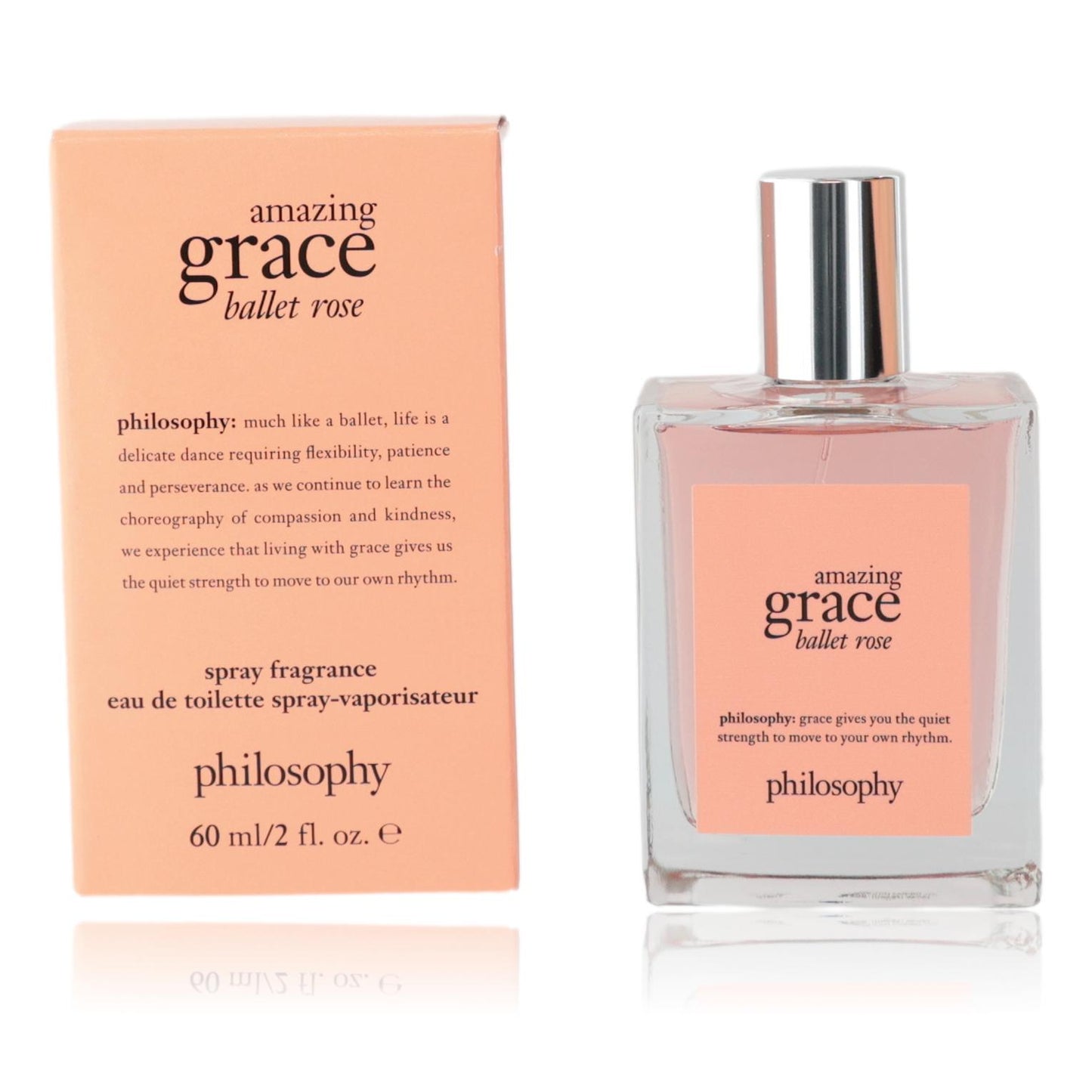 Amazing Grace Ballet Rose de Philosophy, Eau de Toilette en Spray de 60 ml para Mujer