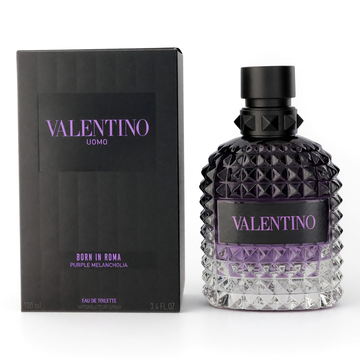 Valentino Uomo Born in Roma Purple Melancholia by Valentino, 3.3oz EDT Spray men