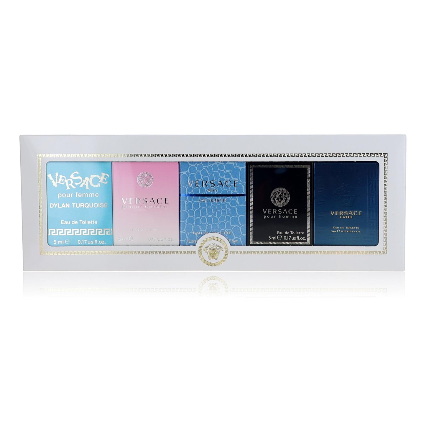 Versace Collection de Versace, Estuche de Regalo Miniatura de 5 Piezas Unisex