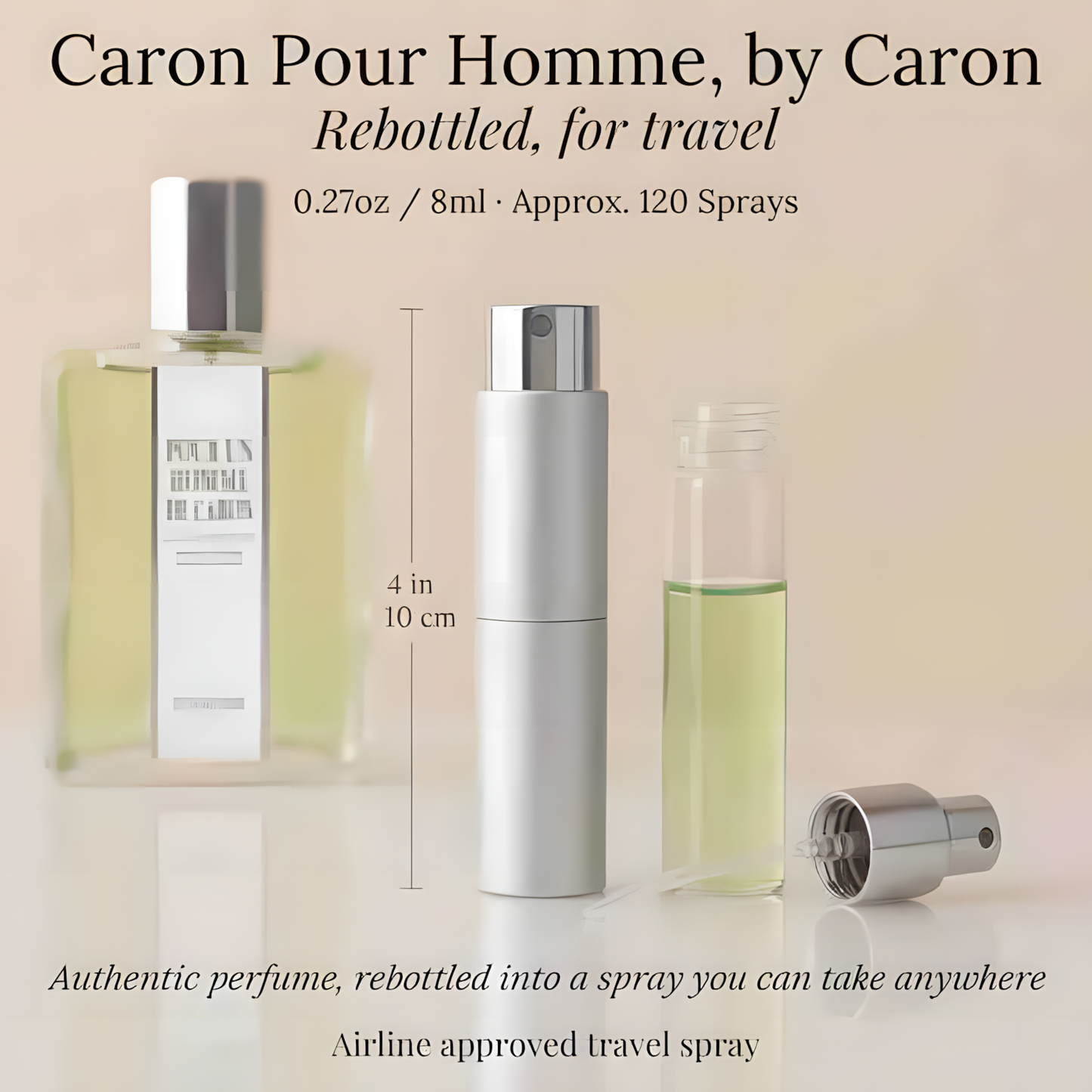 Caron Pour Homme by Caron - 8ml Travel Spray