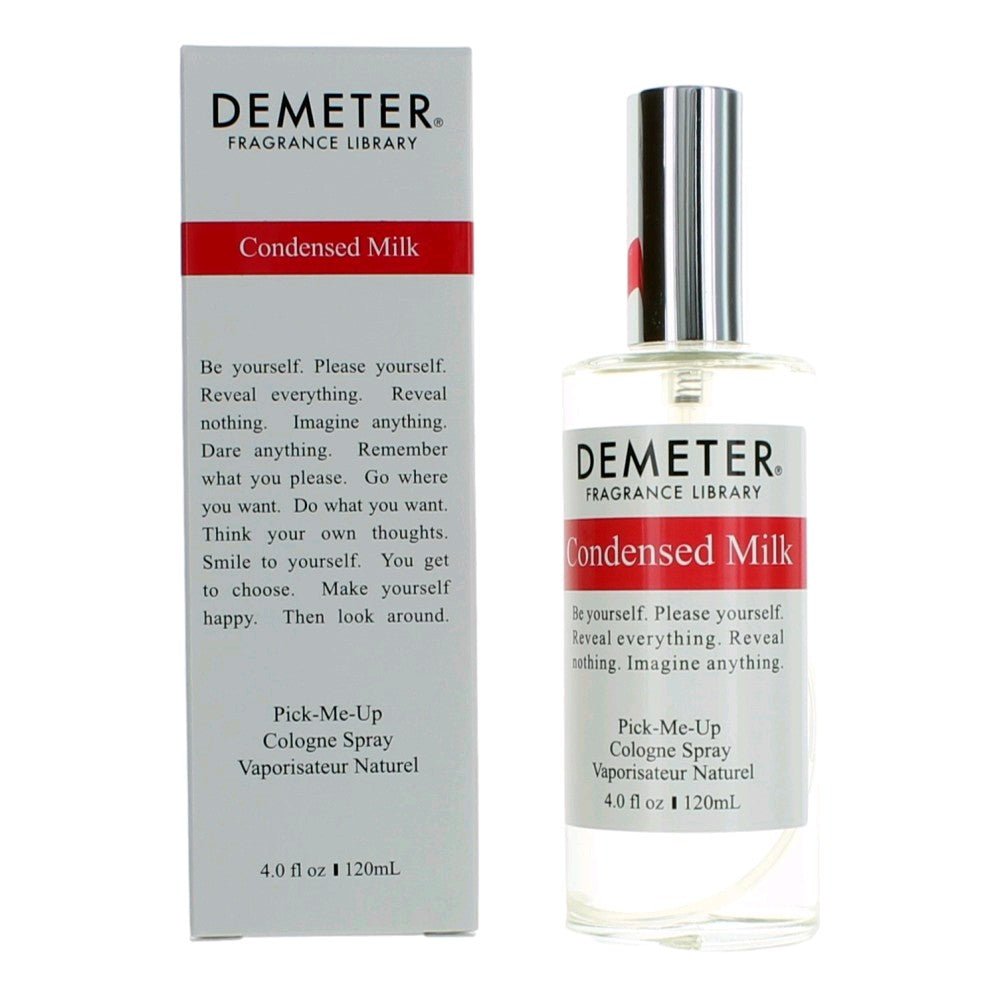 Condensed Milk by Demeter, 4 oz Cologne Spray for Unisex - 101 Perfume Plus