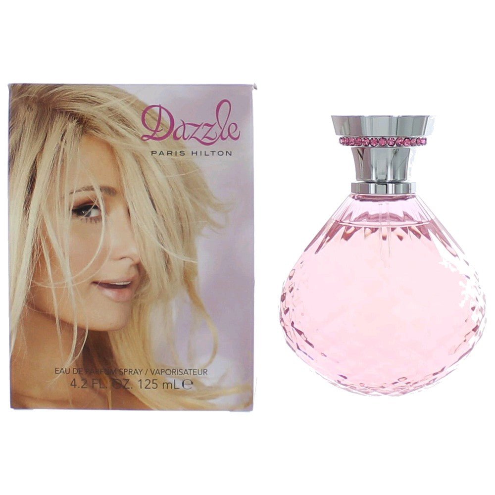 Dazzle by Paris Hilton, 4.2 oz Eau De Parfum Spray for Women - 101 Perfume Plus