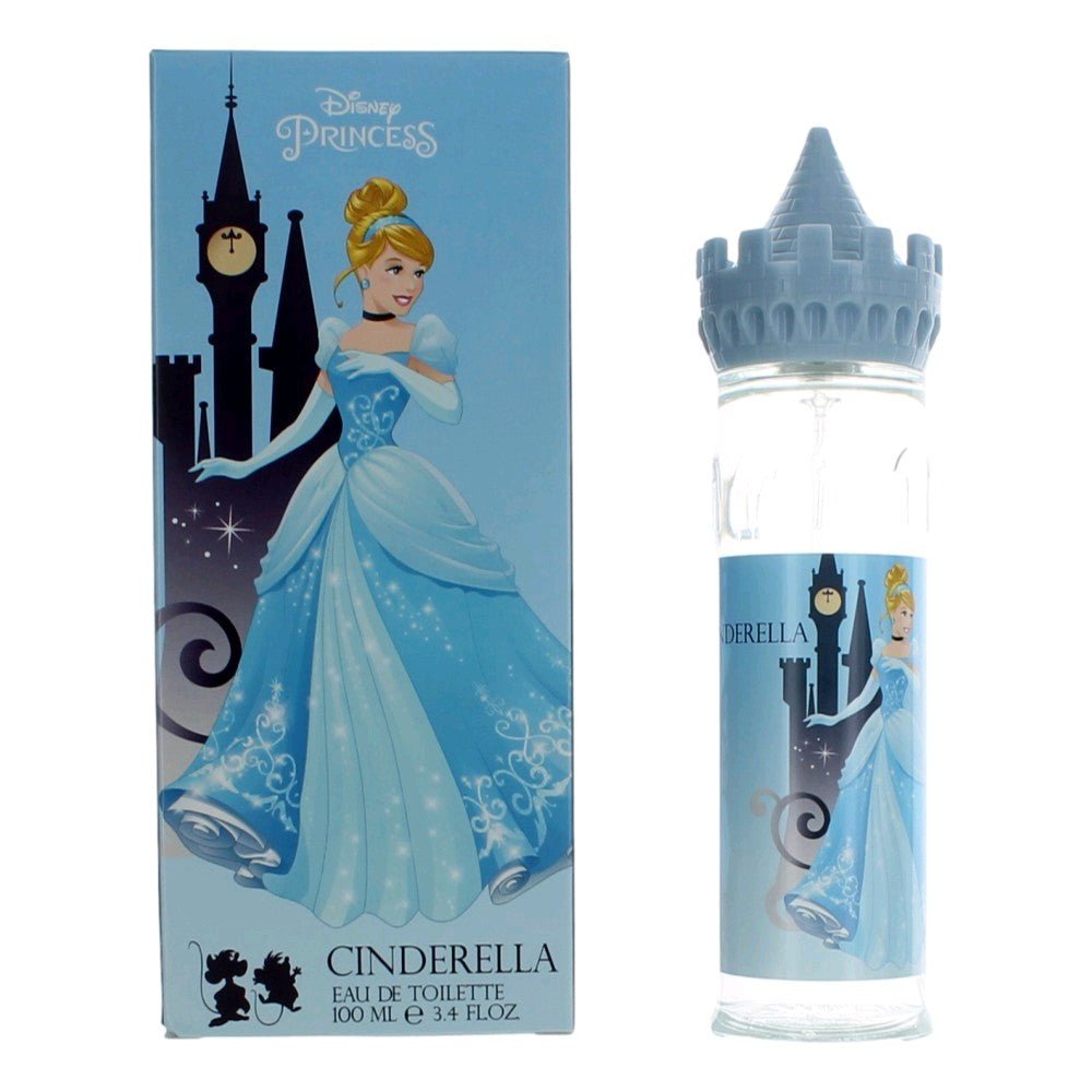 Disney Cinderella Castle by Disney Princess, 3.4 oz Eau De Toilette Spray for Girls - 101 Perfume Plus