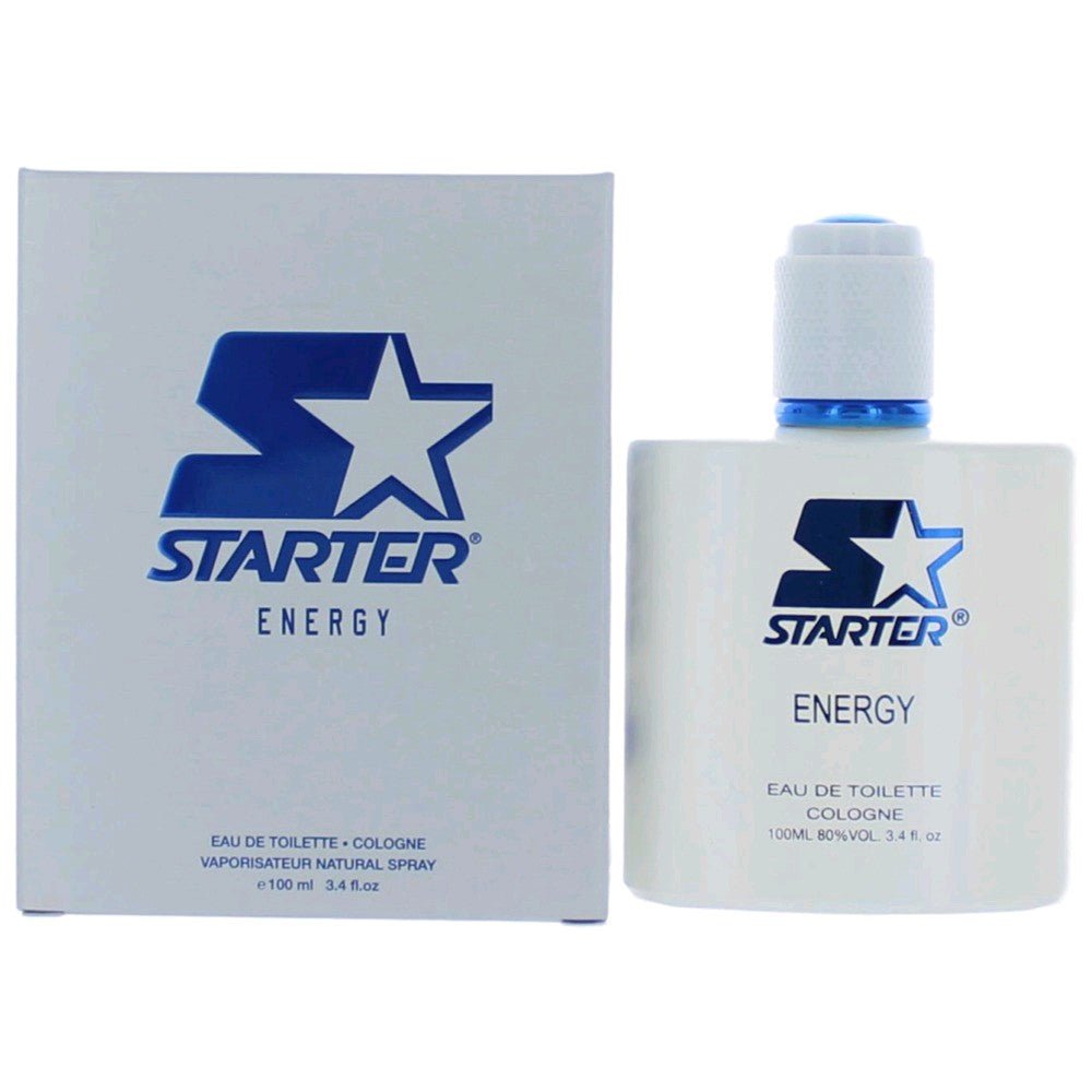 Energy by Starter, 3.4 oz Eau De Toilette Spray for Men - 101 Perfume Plus