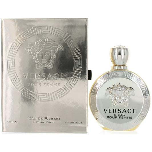 Eros Pour Femme by Versace, 3.4 oz Eau De Parfum Spray for Women - 101 Perfume Plus