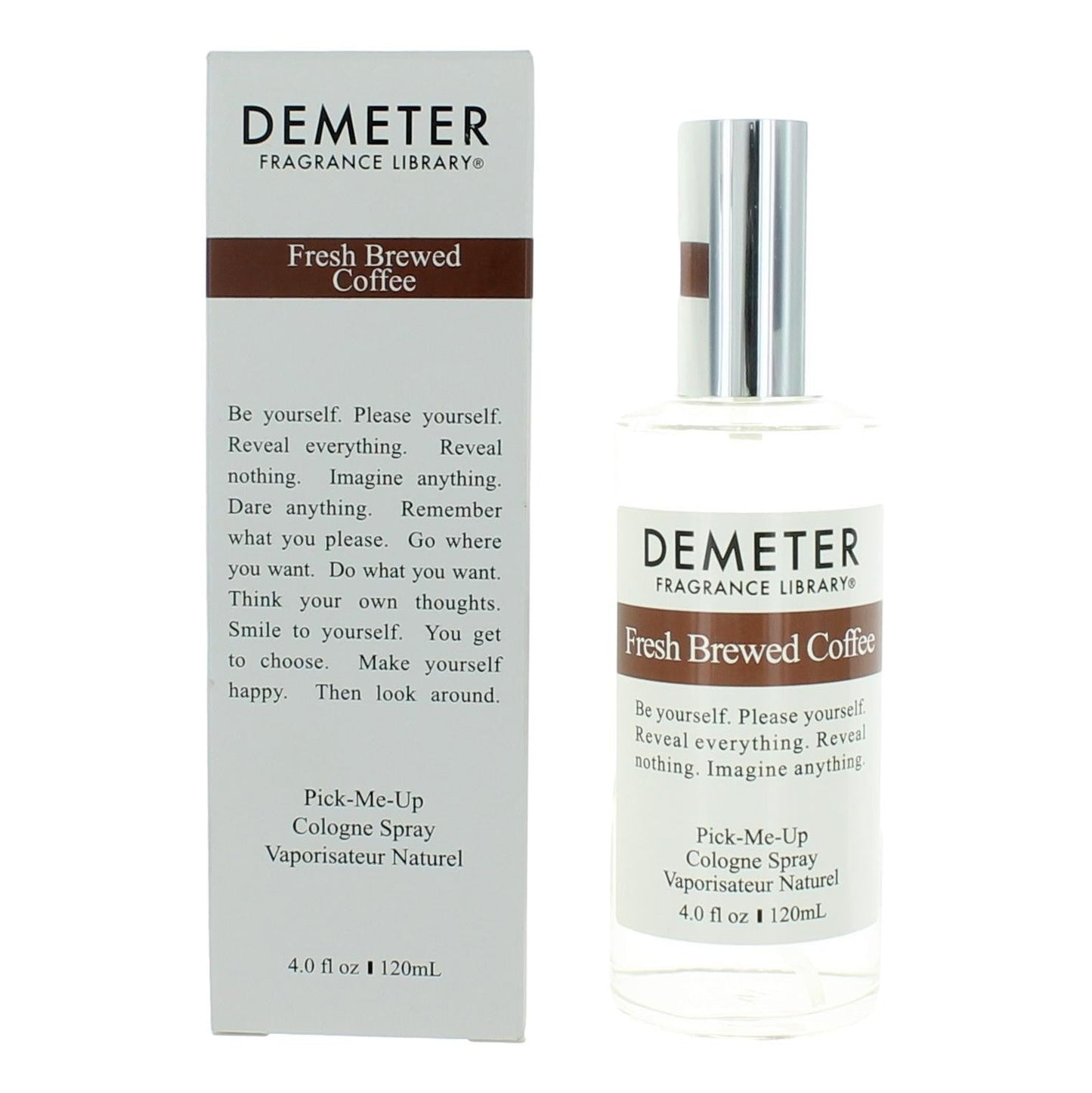 Fresh Brewed Coffee by Demeter, 4 oz Pick-Me-Up Cologne Spray for Unisex - 101 Perfume Plus