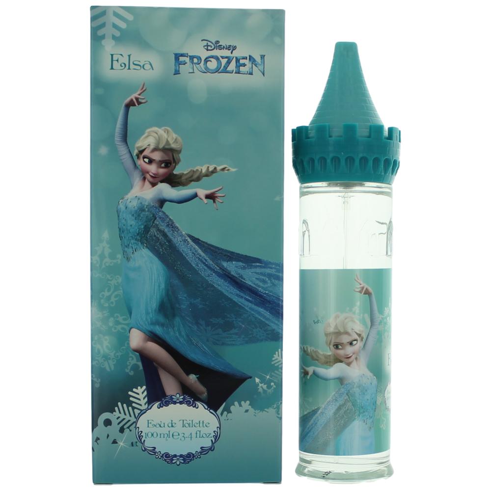 Frozen Elsa Castle by Disney Princess, 3.4 oz Eau De Toilette Spray for Girls - 101 Perfume Plus