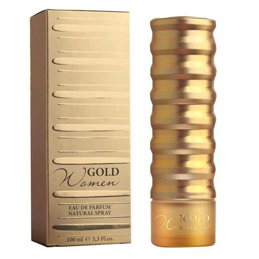 Gold by New Brand, 3.3 oz Eau De Parfum Spray for Women - 101 Perfume Plus