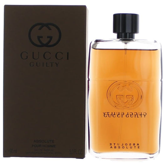 Gucci Guilty Absolute Pour Homme by Gucci, 3 oz Eau De Parfum Spray for Men - 101 Perfume Plus