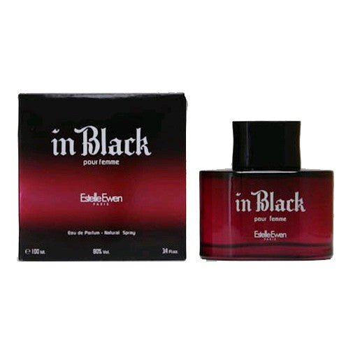 In Black by Estelle Ewen, 3.4 oz Eau De Parfum Spray for Women - 101 Perfume Plus