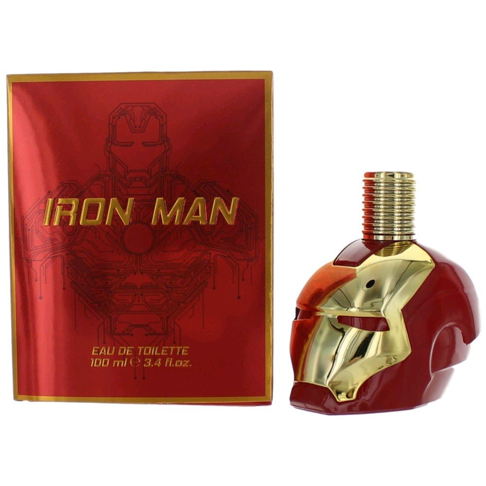 Iron Man by Marvel, 3.4 oz Eau De Toilette Spray for Men - 101 Perfume Plus