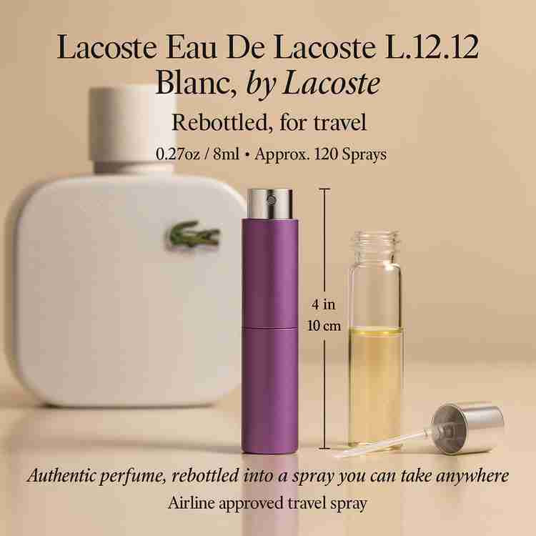 Lacoste Eau De Lacoste L.12.12 Blanc - Travel Spray