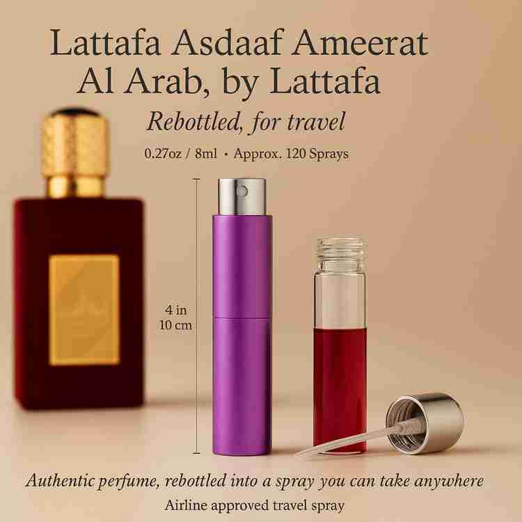 Lattafa Asdaaf Ameerat Al Arab - Travel Spray
