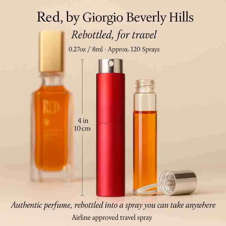 Red - Travel Spray