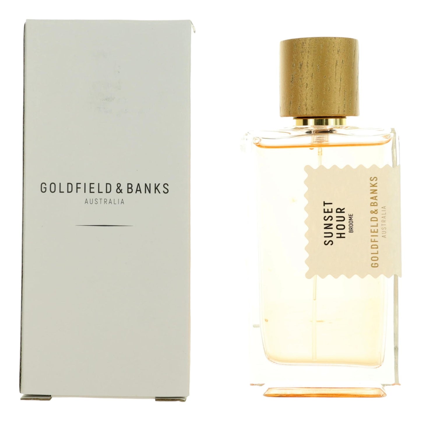 Sunset Hour de Goldfield & Banks, Vaporizador Eau de Parfum de 3.4oz para Unisex (Tester)