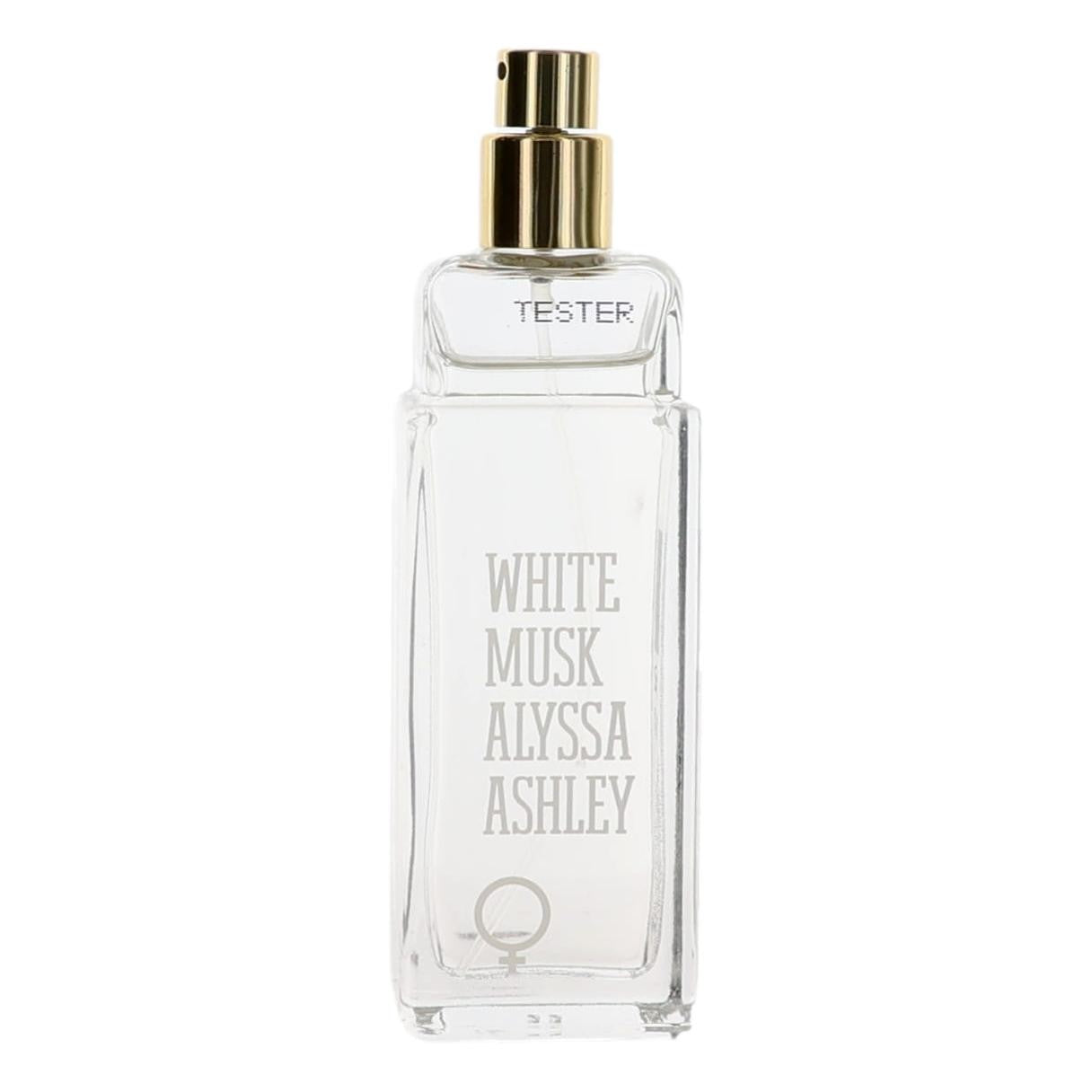 White Musk de Alyssa Ashley, Eau de Toilette en Spray de 50 ml para Mujer TESTER