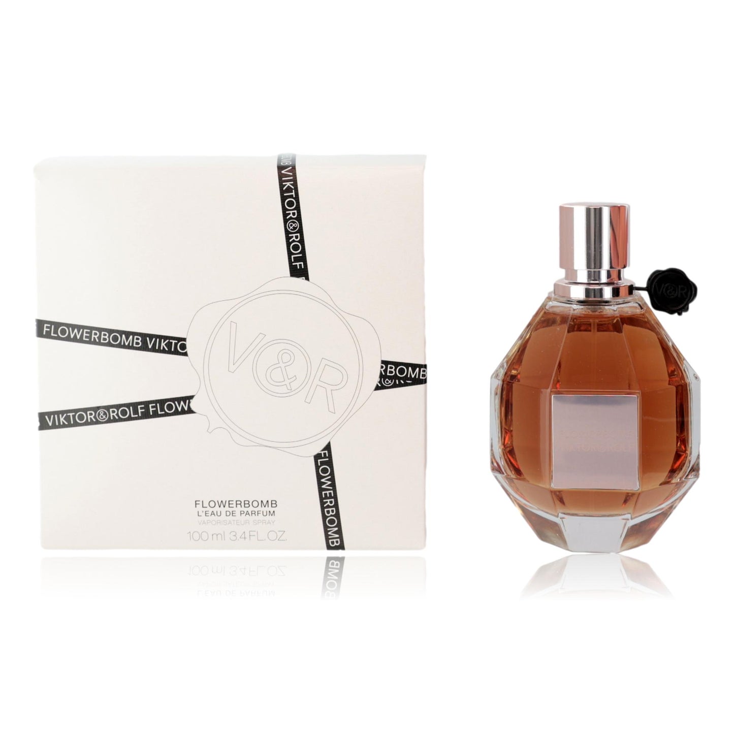 Flowerbomb de Viktor & Rolf, L'EDP Spray de 3.4 oz para Mujer TESTER