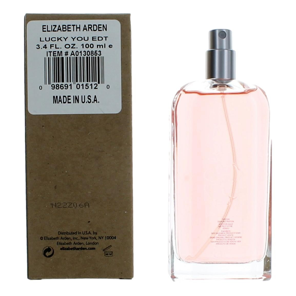 Lucky You de Lucky Brand, Eau de Toilette en Spray de 100 ml para Mujer (Tester)