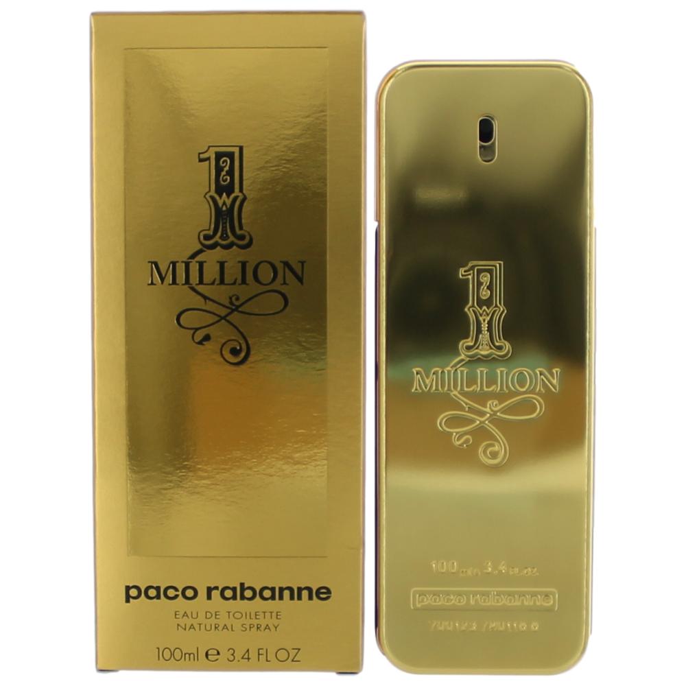 1 Million by Paco Rabanne, Eau De Toilette Spray for Men - 101 Perfume Plus