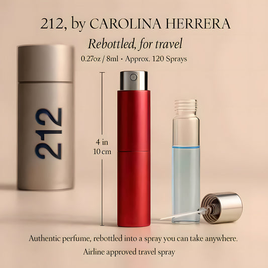 212 by Carolina Herrera - 8ml Travel Spray
