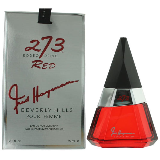 273 Red by Fred Hayman, 2.5 oz Eau De Parfum Spray for Women - 101 Perfume Plus