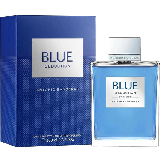 Antonio Banderas Blue Seduction 6.8 Eau de Toilette Spray for Men