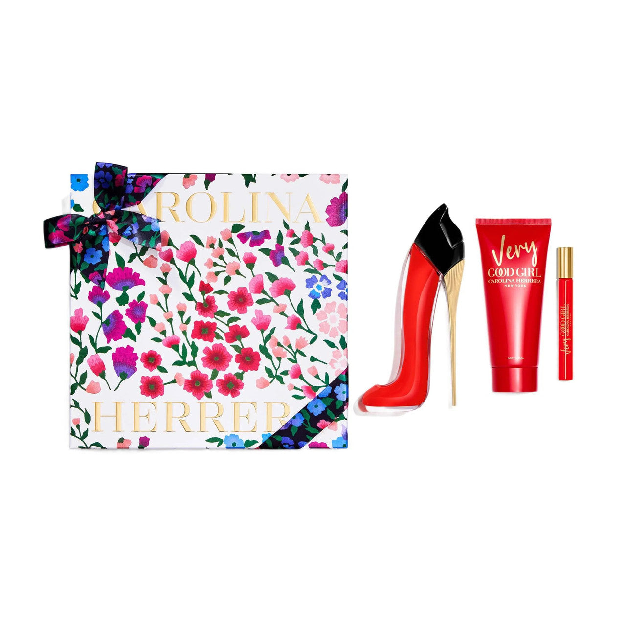 Carolina Herrera Very Good Girl 3 Pcs Set: 2.7 Eau de Parfum Spray + 0.34 Eau de Parfum Spray + 3.4 Body Lotion