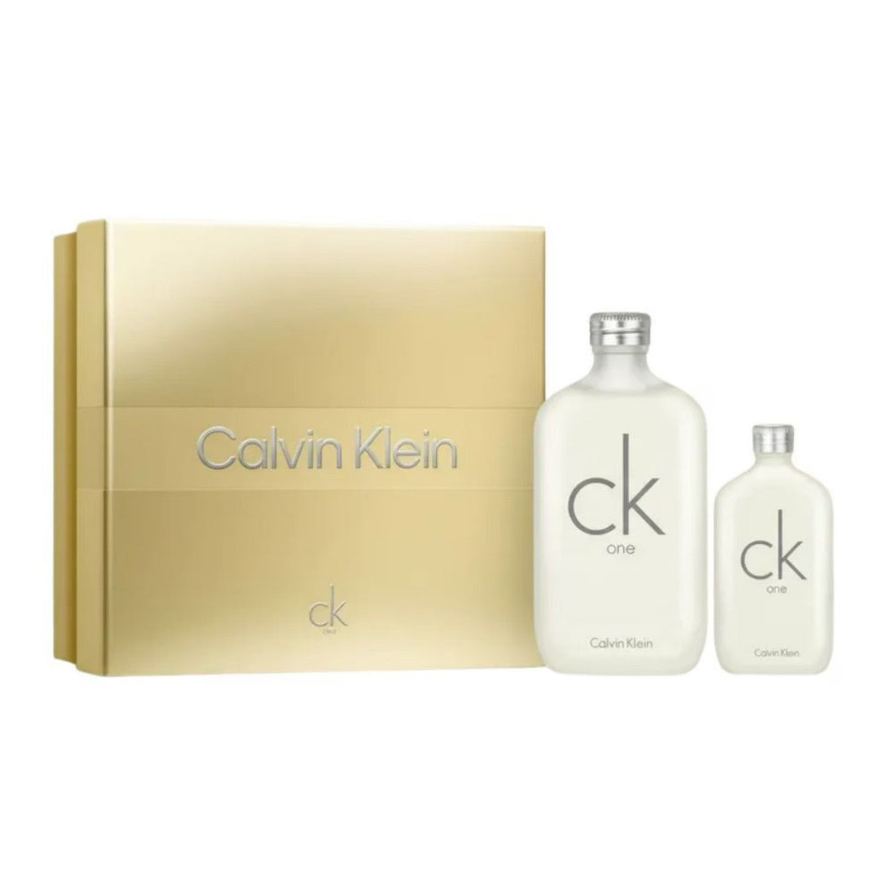 Ck One 2 Pcs Set: 6.7 Eau de Toilette Spray + 1.6 Eau de Toilette Spray