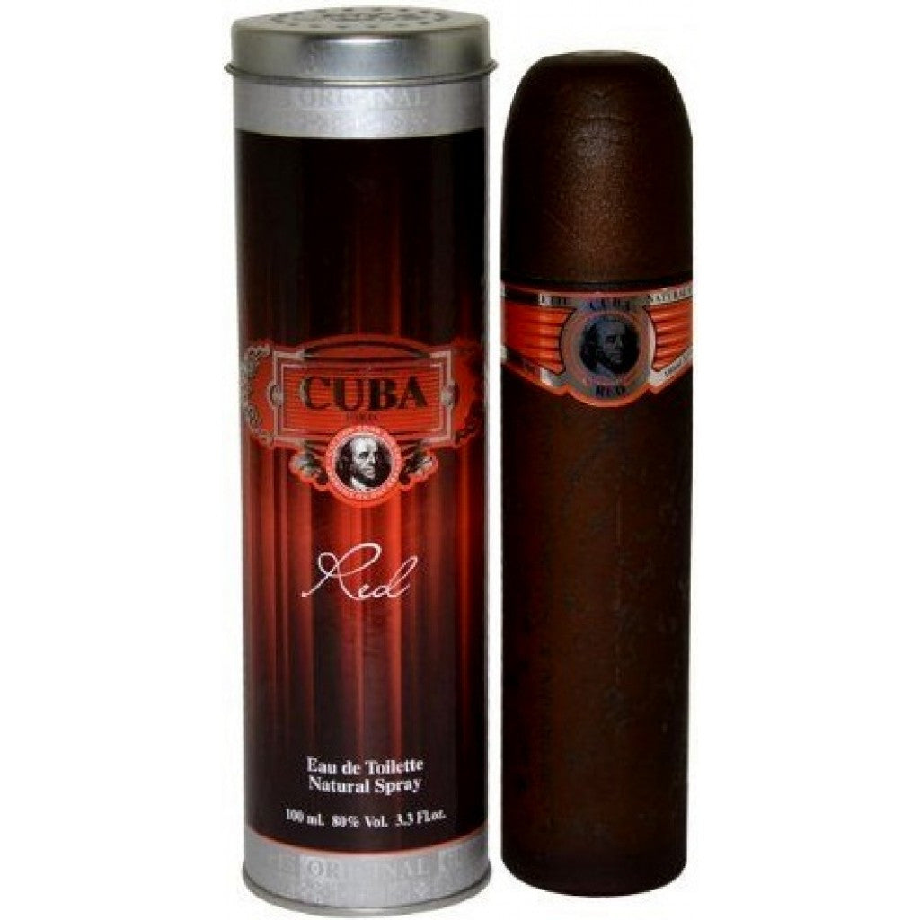 Cuba Red 3.3 Eau de Toilette Spray for Men