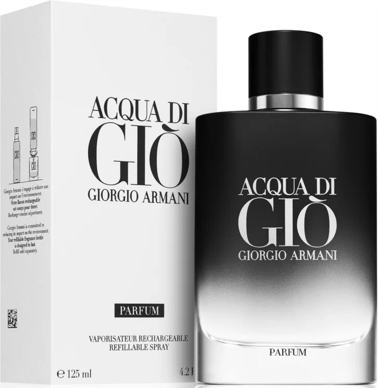 Acqua Di Gio 4.2 Parfum Spray for Men Refillable
