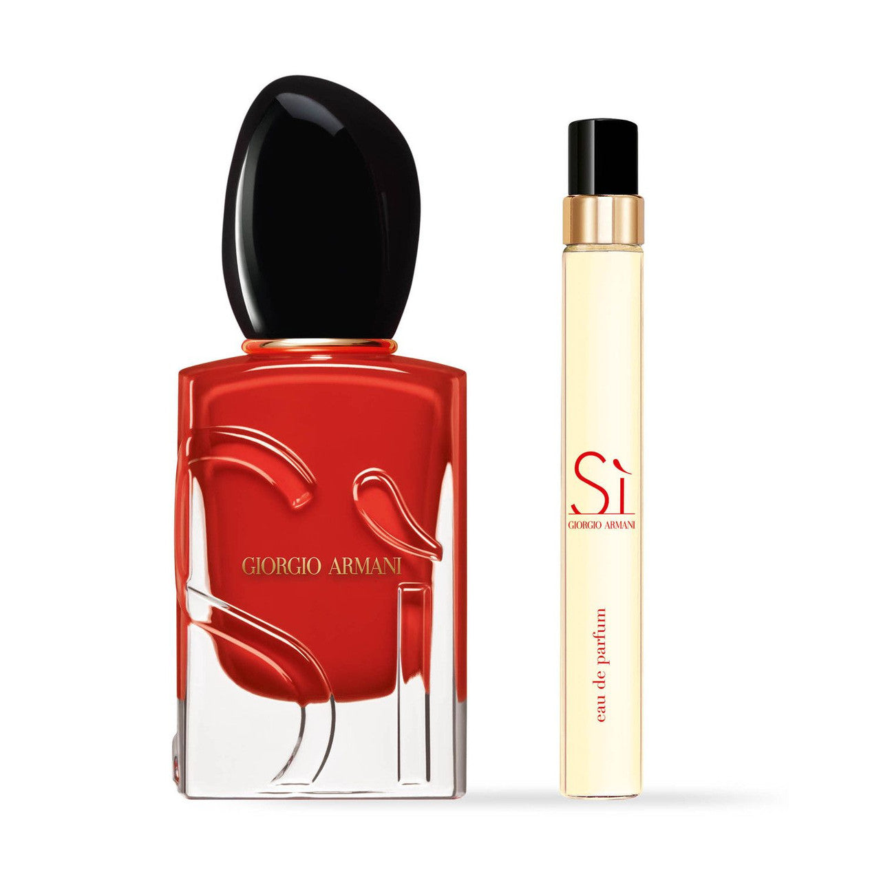 Armani Si Passione 2 Pcs Set for Women: 1.6 Eau de Parfum Spray + 0.33 Eau de Parfum Spray