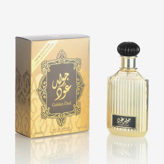 LATTAFA ASDAAF GOLDEN OUD 3.4 EAU DE PARFUM SPRAY (NEW EDITION)