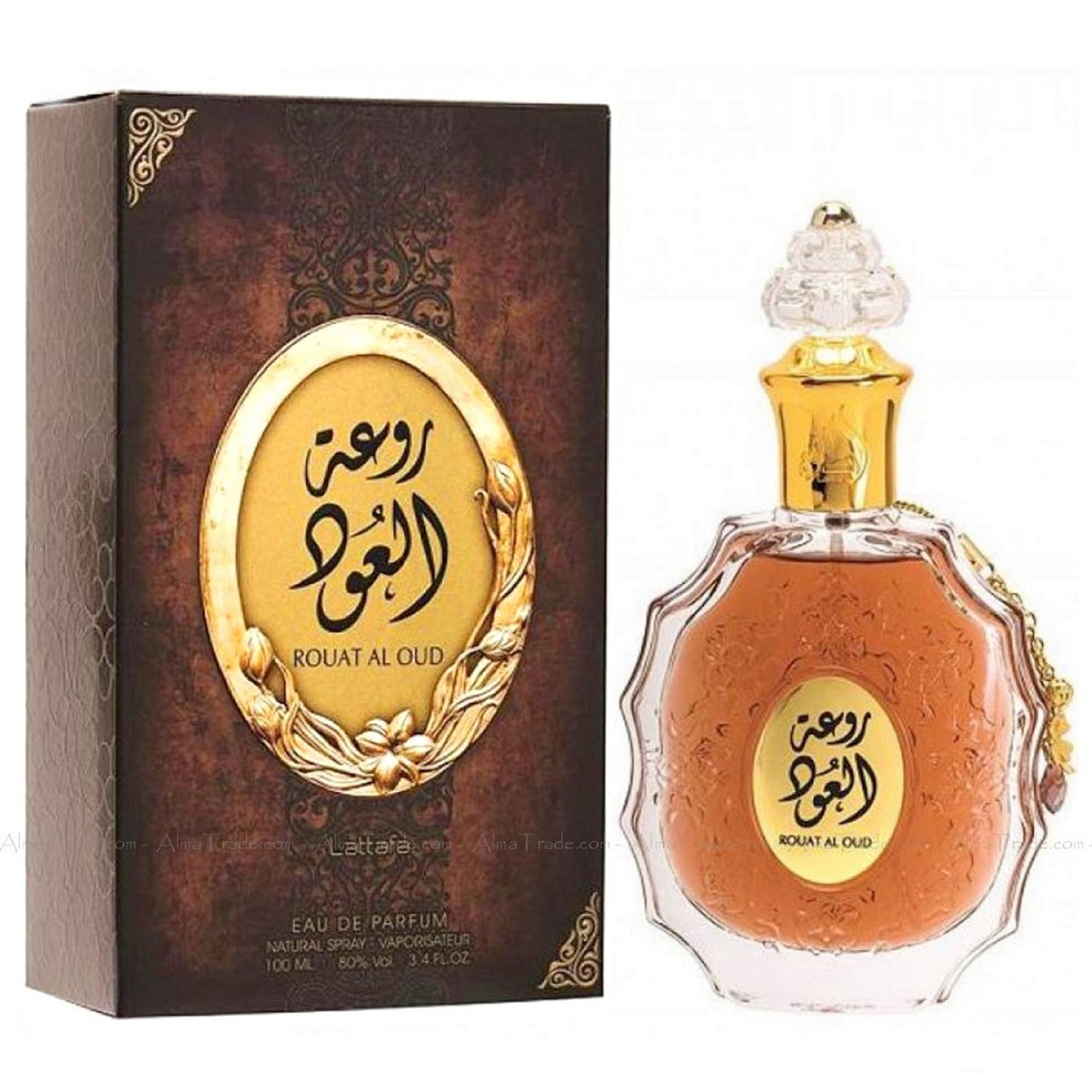 LATTAFA ROUAT AL OUD 3.4 EAU DE PARFUM SPRAY