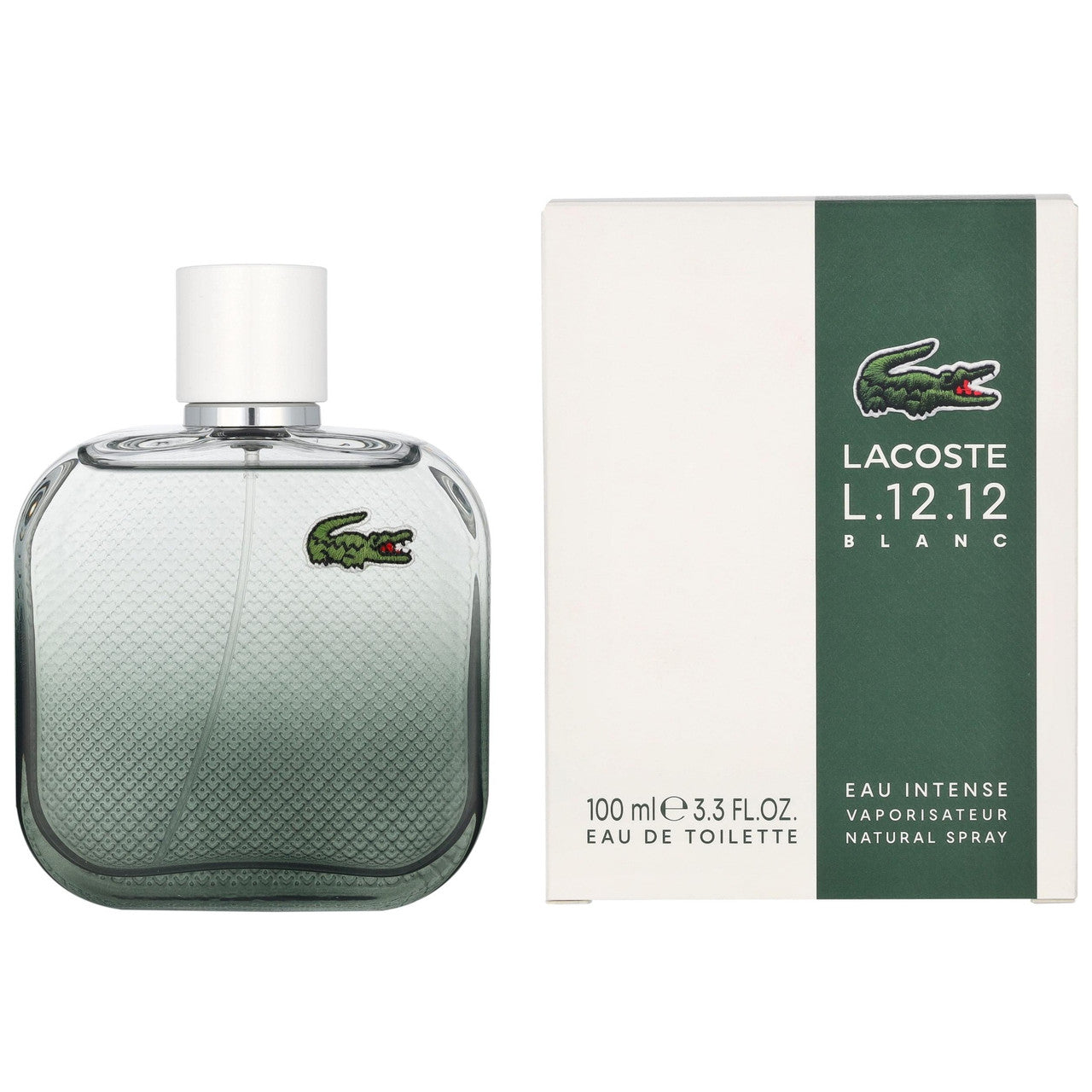 Lacoste L.12.12 Blanc Eau Intense 3.3 Eau de Toilette Spray for Men