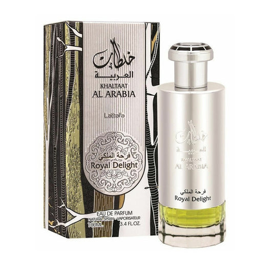 LATTAFA KHALTAAT AL ARABIA ROYAL DELIGHT (SILVER) 3.4 EAU DE PARFUM SPRAY