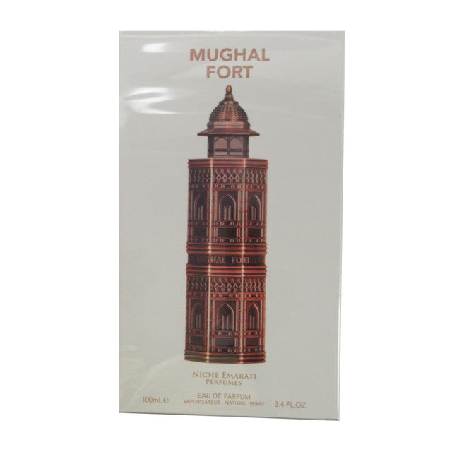 LATTAFA NICHE EMIRATI MUGHAL FORT 3.4 EAU DE PARFUM SPRAY (METAL BOTTLE)