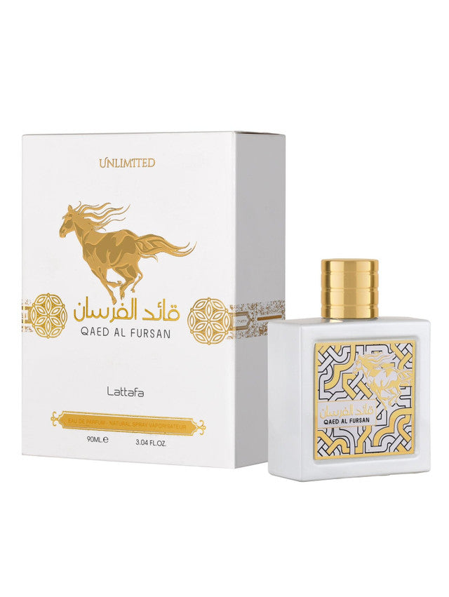 LATTAFA QAED AL FURSAN UNLIMITED 3.04 EAU DE PARFUM SPRAY