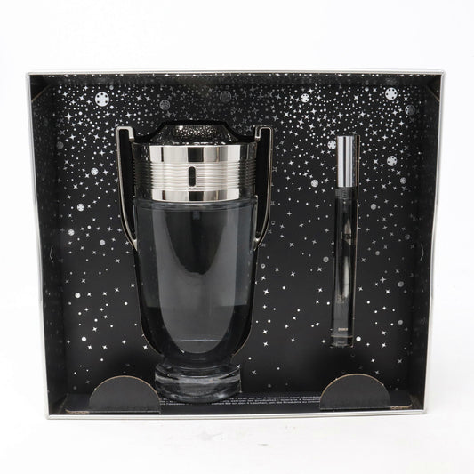 Paco Rabanne Invictus 2 Pcs Set for Men: 6.7 Eau de Toilette Spray + 0.34 Eau de Toilette Spray